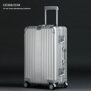 Campione Gratuito Valigia da Viaggio di Lusso in Lega di Alluminio 20 Pollici con Ruote, Valigia Rigida in Alluminio - Product Image 1
