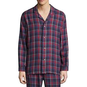 中国工場製 先染め 綿100% フランネル/起毛ツイル チェック/格子柄 生地 - Product Image 3