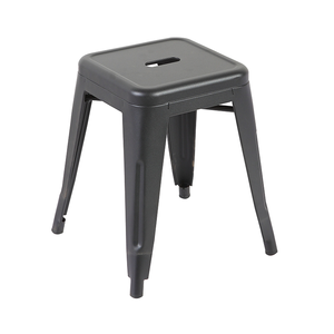 Modern Low Height Metal Bar <strong>Stools</strong> for Home Bar Outdoor Living Hotel Kitchen- <strong>Stacking</strong> Furniture for Wholesale - Product Image 5