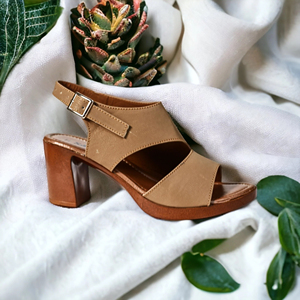 Sandales décontractées confortables <span class=keywords><strong>Sawa</strong></span> Global Model 581 à bout carré et talon bloc, semelle en PU, chaussures élégantes pour femmes, confort toute la journée - Product Image 4