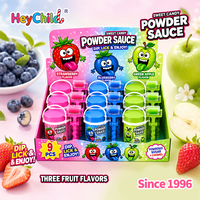 Bonbons en gros créatifs, poudre de confiture liquide fruitée, sauce interactive à tremper et lécher, dégustation de collations savoureuses, fournitures pour sacs cadeaux pour enfants, OEM