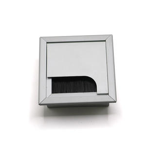 อัลลอยด์ทรงสี่เหลี่ยมสำหรับตกแต่งเดสก์ท็อปมีสายปิดแบบมีรูลวดโต๊ะทำงานใช้งานได้จริงโต๊ะคอมพิวเตอร์ห้องครัวอุปกรณ์เสริมสำหรับรับประทานอาหาร - Product Image 4