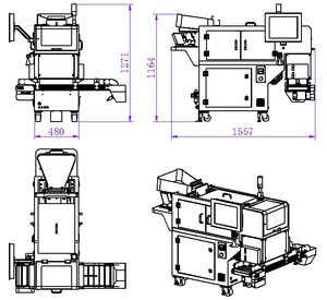 Vcp Chất lượng cao tầm nhìn Máy đếm cho cao su O-ring phần cứng Fastener điện trở thiết bị đầu cuối kết nối quân sự hàng không vũ trụ - Product Image 3