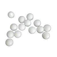 Des stocks importants 6mm 6.35mm 7mm 7.144mm 7.2mm 7.3mm 7.4mm 7.5mm 7.938mm 8mm dur blanc POM boule en plastique 0.25g poids pour Airsoft bb