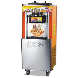 Dondurulmuş meyve dondurma yapma makinesi oem/odm yumuşak dondurma makinesi glacee molle makinesi bir creme