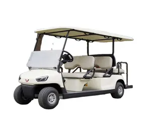 五菱品牌迷你高尔夫球车实用童车电动高尔夫球车批发4 4 + 2座