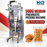 Machine d'emballage pneumatique automatique durable de 500 g de taille moyenne avec certification CE pour la production de volume moyen d'épices et d'assaisonnements