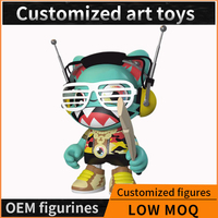 Figurine en plastique personnalisée OEM impression 3D de modèles personnalisés fabricant de jouets en vinyle du concepteur de jouets