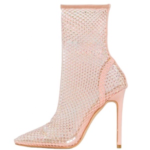 Delle signore del Diamante Della Gelatina Caviglia Stivali <span class=keywords><strong>Sandali</strong></span> per le Scarpe Da Donna - Product Image 3