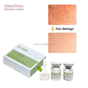 OTVENA Meilleure solution d'acné Sérum de peptide de cuivre bleu Poudre lyophilisée anti-rides Soins de la peau coréens - Product Image 1