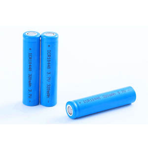 Celda de batería de iones de litio recargable, 10440 V, <span class=keywords><strong>3</strong></span>,7 mAh, 320 - Product Image 1