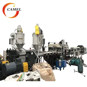 HDPE double layer corrugated pipe make machine PE corrugated pipe production line