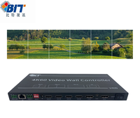 Controlador de Video Wall 3x3 con Procesador de Empalme Giratorio de Ultra Alta Definición 4K 4 Entradas 9 Salidas HDMI para Pantalla LED con Certificación CE