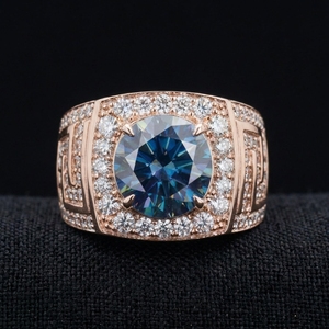 Anillo de Compromiso y Boda de Platino con Diamantes, Delicado, Simple, Elegante, de Lujo, Certificado por IGI, con Engaste de Canal, Brillante, Regalo de Joyería - Product Image 1