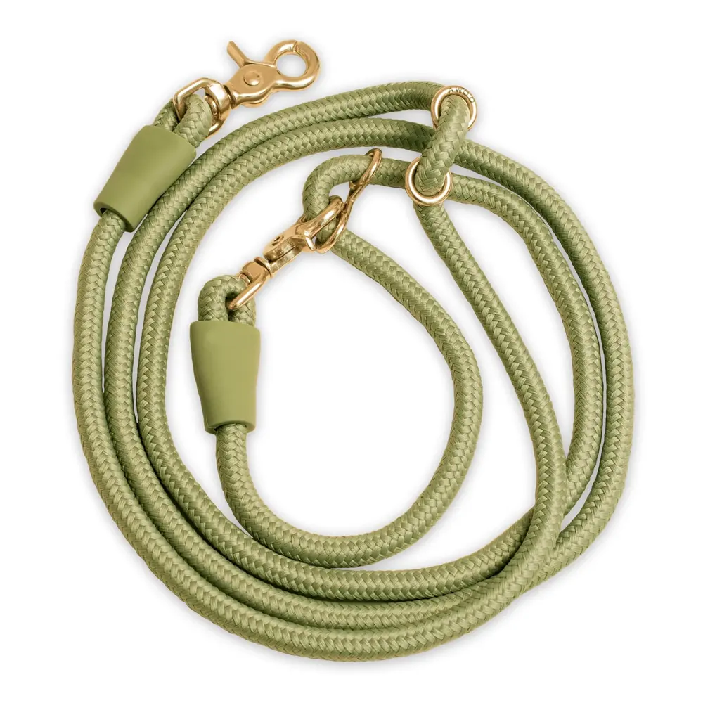 Heavy Duty Rope Dog Collar Leash Durable Premium Quality Sturdy Mountain Climbing Rope Strong Training Rope Slip Leash for Dog