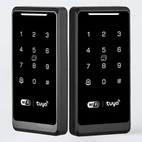 Clavier tactile intelligent SMQT MQ-601TY avec boîtier ABS étanche, compatible Tuya WIFI, contrôle d'accès pour porte simple, application compatible Android et iOS