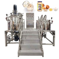 Ligne de production industrielle de mayonnaise, mélangeur homogénéisateur émulsifiant, machine à fabriquer de la mayonnaise