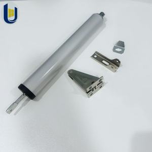 Equipo de control de puerta Hardware automático Resorte de gas Cierrapuertas Sistema de puerta de cierre automático blanco Resistencia con función de amortiguación - Product Image 3