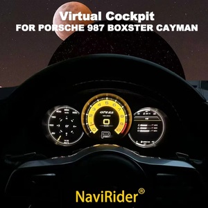 สำหรับ Porsche 987 Boxster Cayman ปี 2005-2012 จอแสดงผล LCD แผงหน้าปัดดิจิตอล แดชบอร์ดแบบดิจิตอล จอแสดงผลความเร็วแบบ Virtual Cockpit หน้าจอ HD - Product Image 1