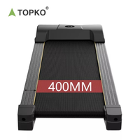 TOPKO Tapis de Course Motorisé Pliable pour Usage Domestique, Équipement de Fitness et de Gymnastique
