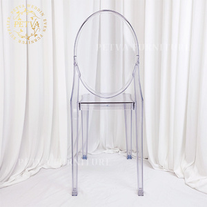 Silla transparente apilable para fiesta de boda al por mayor para alquiler de Eventos y Banquetes - Product Image 4