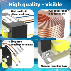 110-230V biến áp cho Hayward Muối hệ thống thay thế đơn vị kiểm soát tương thích <span class=keywords><strong>goldline</strong></span> Aqua Nghi Thức Aqua trol Aqua 110V 380V - Product Image 3