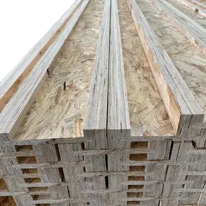 Trava de madeira de madeira, cinto de madeira sólida para construção h20 lvl de pine lvlwood spruce h20