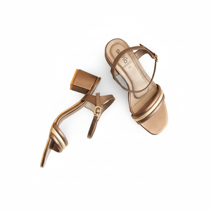 Sandalia Formal Tacón Marrón FR5433 - Product Image 1