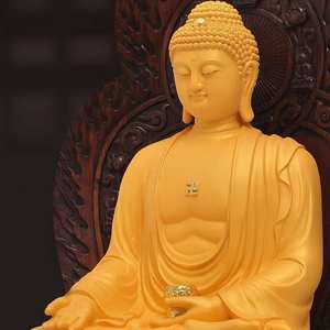 エレガントで大規模な伝統的な宗教的スタイルの仏像Guanyin環境に優しいグラスファイバー彫刻手作りクラフト - Product Image 2