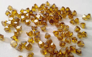 シャープ 人工合成ダイヤモンドグリット ラボグロウン ダイヤモンテ 研磨材 黄色 原石 HPHT ラフダイヤモンド - Product Image 4