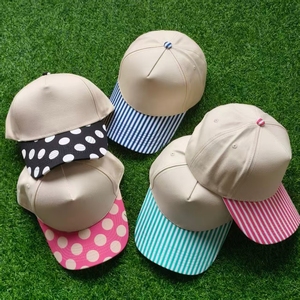 Cappello da Baseball Personalizzato con Ricamo a Righe Rosa <span class=keywords><strong>e</strong></span> Bianche, Cappello Hip-hop in Tela a 5 Pannelli per Donne, Regolabile, Alta Qualità, <span class=keywords><strong>Natale</strong></span> - Product Image 5