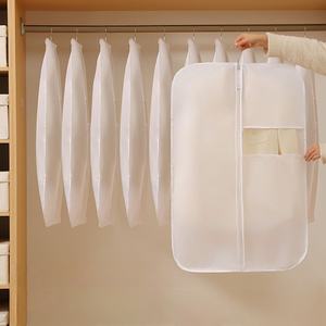 Housses <span class=keywords><strong>de</strong></span> vêtements anti-poussière pour le rangement dans la chambre, sacs anti-poussière pour manteaux et costumes, visibles, imperméables, housses <span class=keywords><strong>de</strong></span> vêtements suspendues anti-poussière - Product Image 4