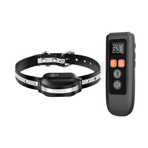 Collier électronique d'entraînement pour chien, rechargeable, intelligent, anti-aboiement, télécommande pour l'entraînement des chiens - Product Image 1