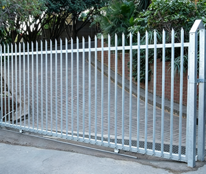 <span class=keywords><strong>Portail</strong></span> <span class=keywords><strong>coulissant</strong></span> manuel et automatique anti-escalade en treillis 358 pour allée, entrepôt et sécurité industrielle - Product Image 5
