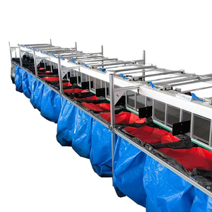 물류 지능형 원형 크로스 벨트 컨베이어 조립 자재 취급 장비용 고속 자동 선별 기계 - Product Image 4