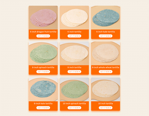 Tortilla de sésame <span class=keywords><strong>noir</strong></span>, fabrication OEM - Product Image 6