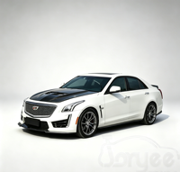 Kit Carrosserie Black Wind en Fibre de Carbone/FRP, Pare-chocs, Capots, Spoiler, Diffuseur pour Cadillac CTS 2013-2018, Pièces de Voiture, Accessoires de Tuning
