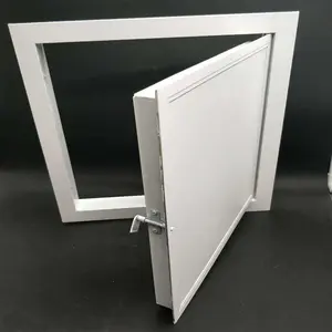 Panel Akses Pemeriksaan Langit-langit Aluminium Kunci Dorong Pintu Akses Langit-langit Logam