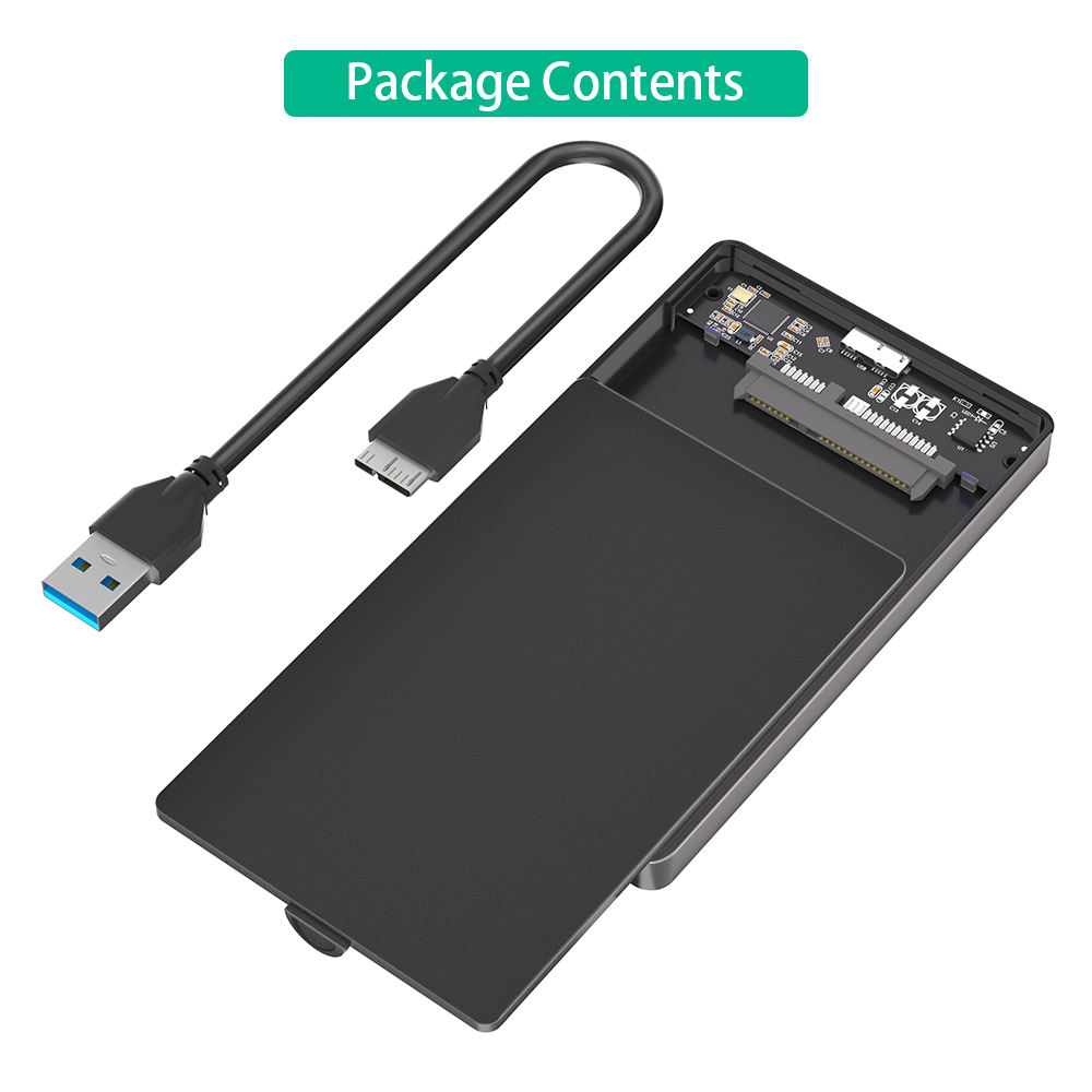 2.5 SATA เป็น3.0 USB (สีดำ)