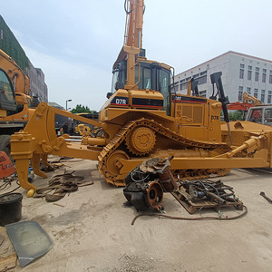 รถดันดินตีนตะขาบ Caterpillar D7R มือสองจากญี่ปุ่น เครื่องยนต์ CAT 3306 รถดันดินขนาดกลาง พร้อมริปเปอร์ สำหรับงานก่อสร้างปรับระดับพื้นดิน - Product Image 4
