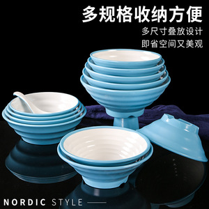 Bol en mélamine de style nordique 1582 réutilisable pour le thé et la restauration hôtelière - Product Image 3