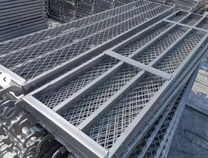 Giàn giáo thép mạ kẽm sàn Catwalk nhà máy với móc - Product Image 5