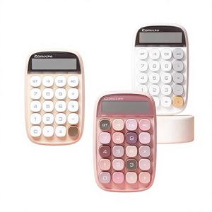 <span class=keywords><strong>Calculadora</strong></span> Qixin con Pantalla Grande de 12 Dígitos, Antideslizante, Teclas Mecánicas con Sensación Estéreo, Diseño de Diodos LED, Funciona con Pilas - Product Image 1