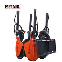 Moteur de pompe pour transplanteur d'arbres MITNIK |   Options de lames complètes ou semi-complètes pour le déplacement efficace des arbres (pour excavatrices de 1,5t à 100t)