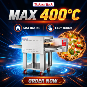 Forno ad Alta Temperatura con Nastro Trasportatore da 20 Pollici, 400 Gradi ℃   Forno per Pizza <span class=keywords><strong>Margherita</strong></span> Elettrico a Gas con Nastro Trasportatore - Product Image 1