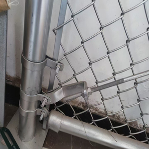 1-3/8인치 아연 도금 체인 링크 펜스 금속 클램프 개집 패널 클립 - Product Image 3