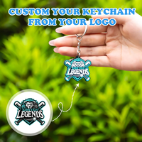Porte-clés personnalisé en PVC 2D/3D, porte-clés en caoutchouc souple, porte-clés de dessin animé avec logo personnalisé, pendentif de sac, décoration de voiture, échantillon gratuit en gros