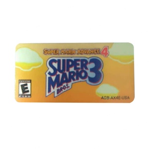 Autocollants pour cartouches de jeux vidéo Super Marlo Advance 3 Yoshi's Island 4 Super Marlo Bros. 3 2 Super Marlo World pour GBA Gameboy - Product Image 5