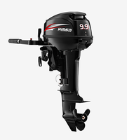Moteur hors-bord Hidea CE approuvé 2 temps 9.9 pro hp à vendre contrôle arrière