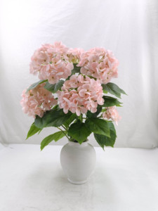 <span class=keywords><strong>Hortensias</strong></span> Artificiales de Alta Calidad, Tacto Real, Cabeza Grande, Color Rosa, para Bodas, Graduaciones, Año Nuevo, Ecológicas - Product Image 2